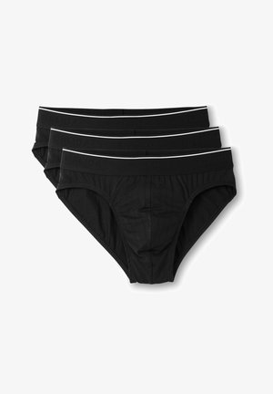 Calida 3ER PACK PURE & STYLE - Slip - schwarz