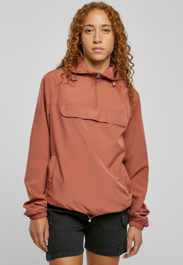 BASIC  - Windbreaker - terracotta