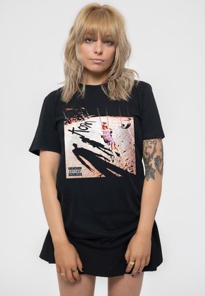 Paradiso Clothing KORN SELF TITLED ALBUM - Print T-shirt - black
