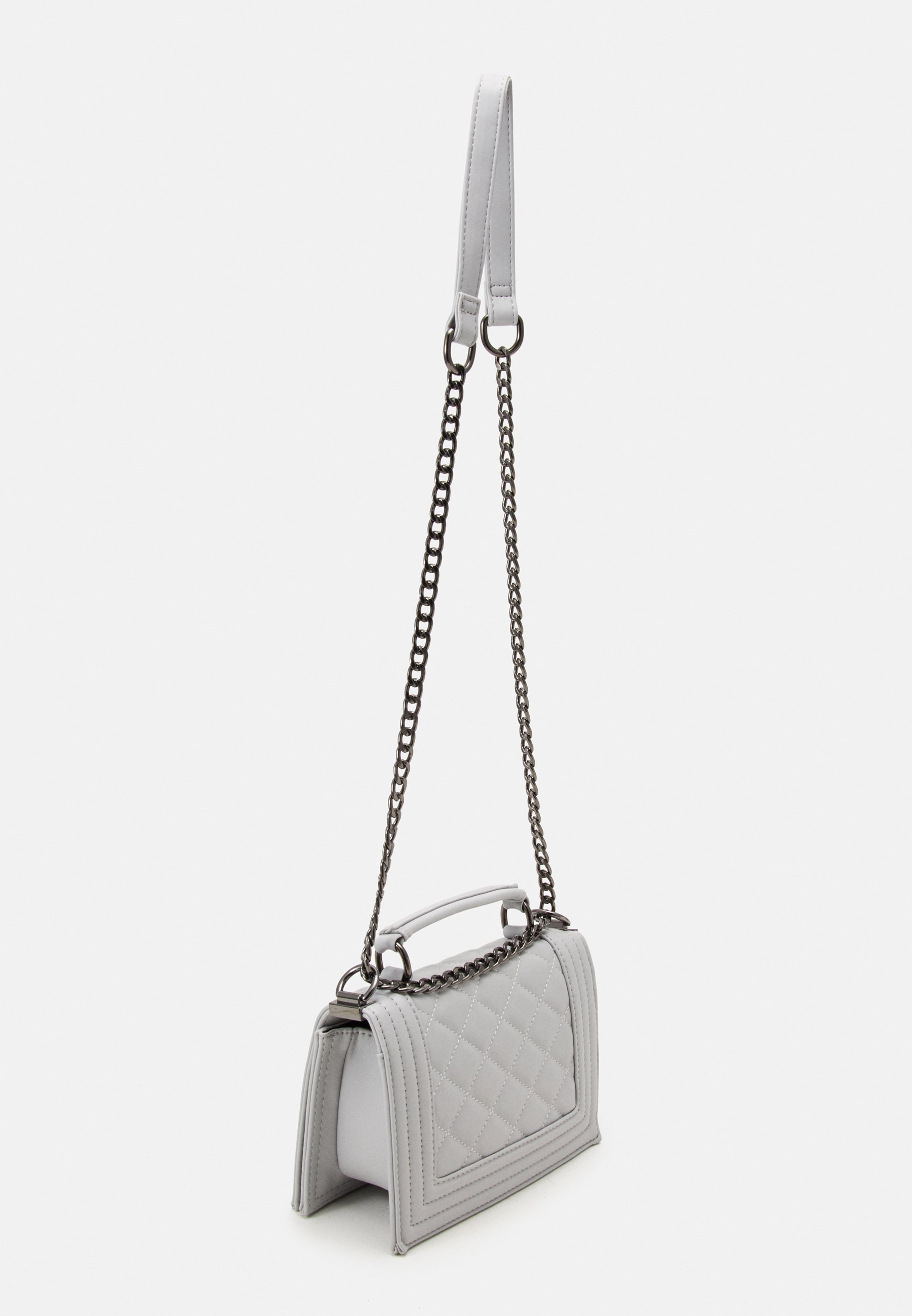 Gina Tricot MIA BAG - Rankinė - light grey/pilka - Zalando.lt