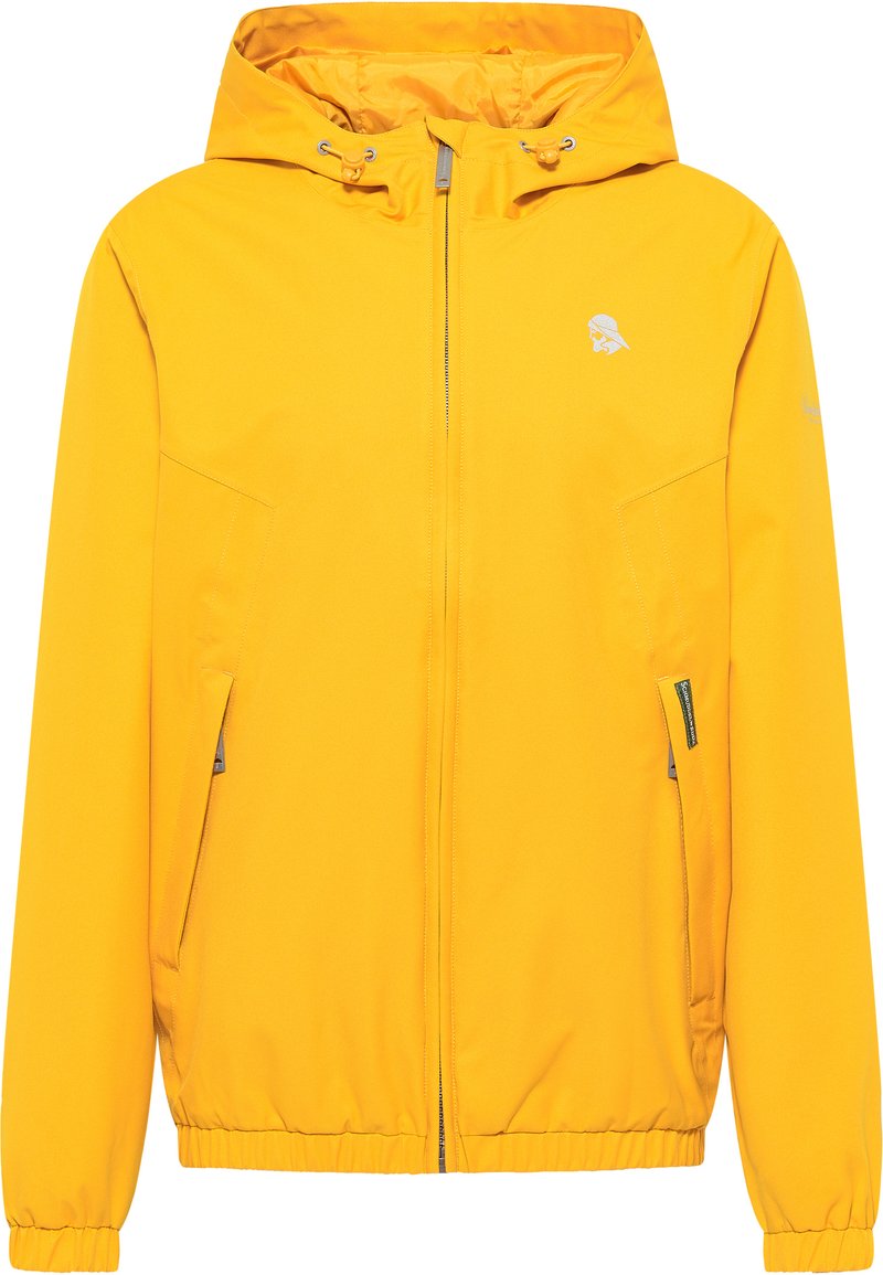 Schmuddelwedda Outdoorjas mosterdgeel