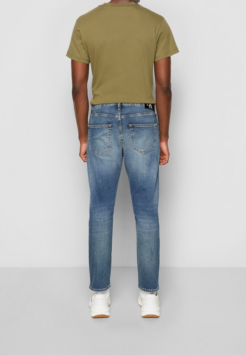 Calvin Klein Jeans Zúžené džíny - dark-blue denim