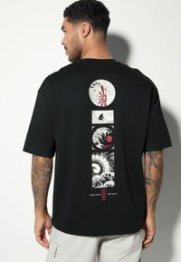 Next JAPANESE SURF GRAPHIC - T-shirt print - black