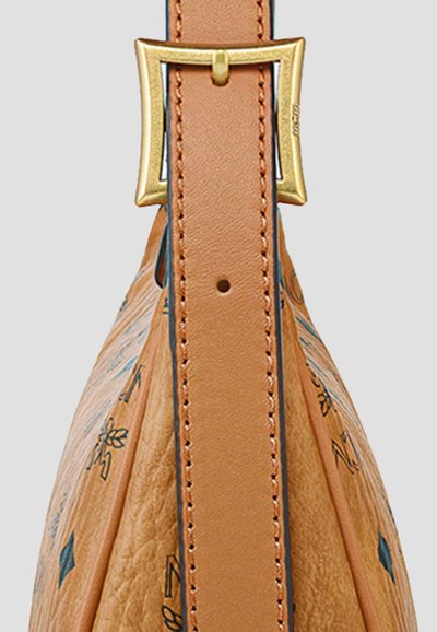 MCM AREN - Borsa a mano - cognac