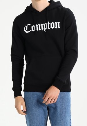 Jersey con capucha - black