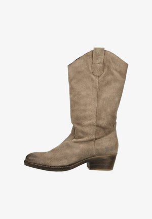 Felmini, STIEFEL - Cowboy-/Bikerboot - lead grey