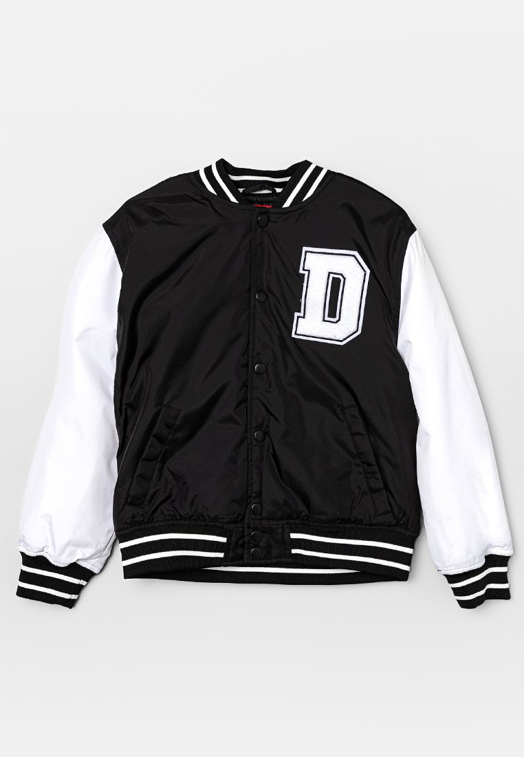 Diesel Bomberjacks antraciet gemêleerd Diesel Bomberjacks antraciet gemêleerd