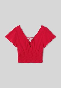 BZB EN BRODERIE ANGLAIS - Blouse - rouge