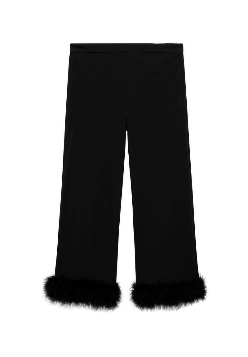 Mango Broek zwart