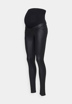 VMMSEVEN SMOOTH PANTS - Oprijete (skinny) kavbojke - black