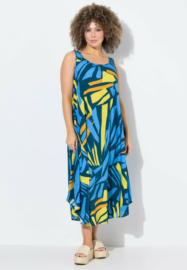 ABSTRACT PRINT SLEEVELESS A-LINE - Freizeitkleid