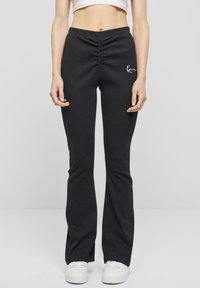 Karl Kani - SMALL SIGNATURE GATHERING  - Pantaloni - black Immagine in miniatura 1