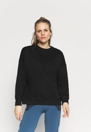 LONG SLEEVE CREW - Sweatshirt - black