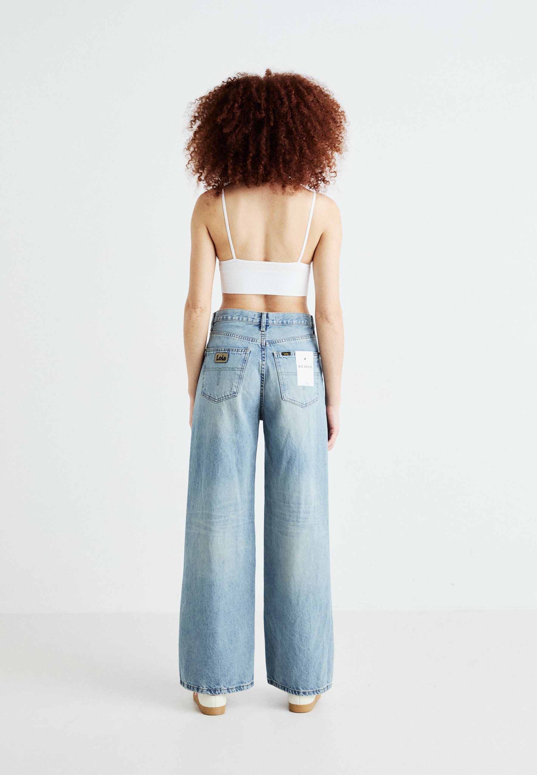 デニム・ジーパン LOIS JEANS SS25 LOIS JEANS Jeans (3230 7577VINTAGE DIRTY) Paloma Jackson Dirty Vintage - Low Rise Wide Fit | Lois