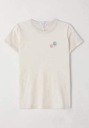 rag & bone SEASHELL TEE - T-shirts med print - offwhite