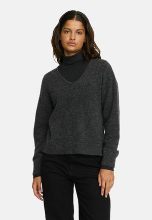 Soft Rebels SRALLISON  - Trui - 279 dark grey melange
