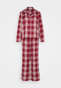 Tommy Hilfiger SHIRT - Pyjama set - deep rouge