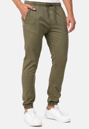 INDICODE JEANS, Pantalon de survêtement - dark green