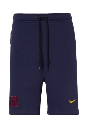 Nike Performance, FC BARCELONA SHORT - Klub merchandise - blackened blue/mineral yellow