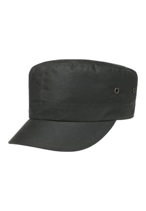 Lierys WAXED ARMY - Cap - oliv