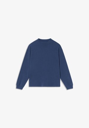 Thinking Mu FREIRE - Top dugih rukava - indigo blue