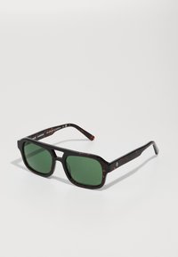 SALOYD SUNGLASSES UNISEX - Solglasögon - tortoise green