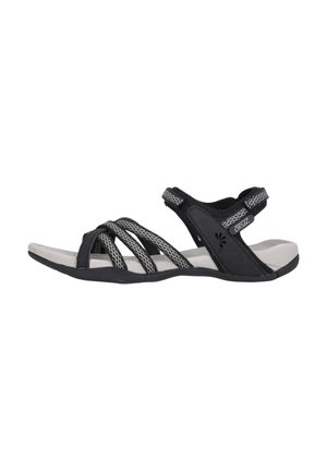 AARHUS - Walking sandals - zwart wit