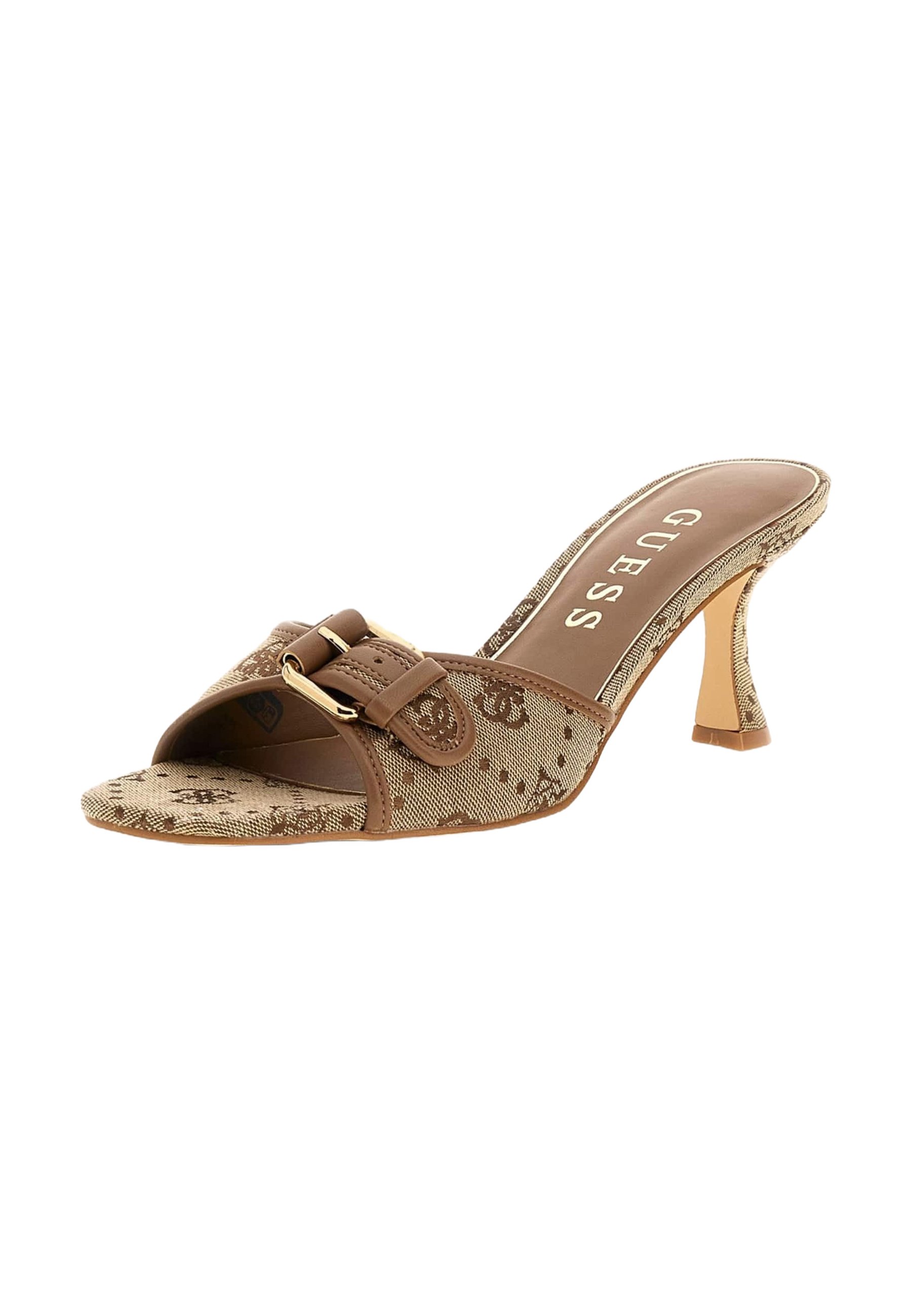 GUESS Larya Dames Vachtlaarzen Cream