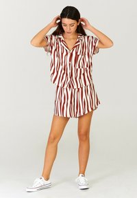 Robin Collection ZEBRA - Blusa - marrón