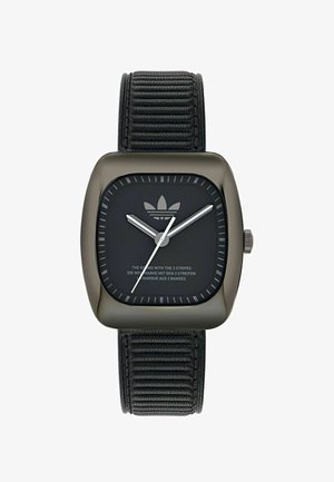 RETRO WAVE ONE - Hodinky - black and gold tone