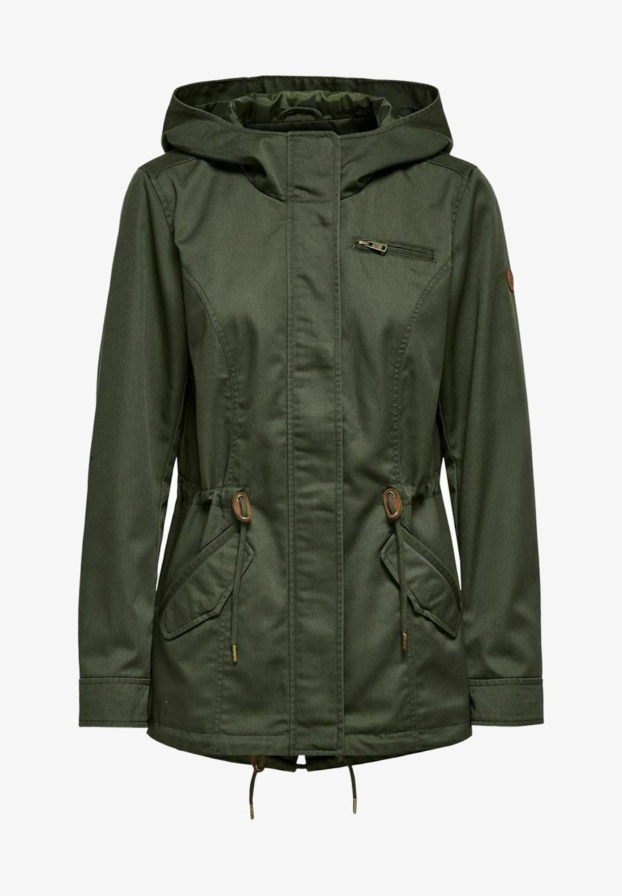 ONLY Parka khaki (Pre-owned) Zalando - Main Image