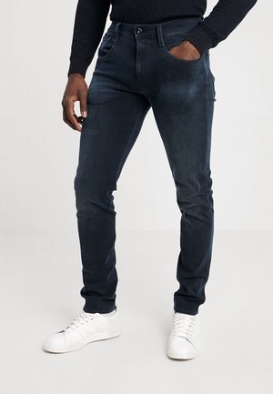 Vaqueros slim fit - blue-black denim