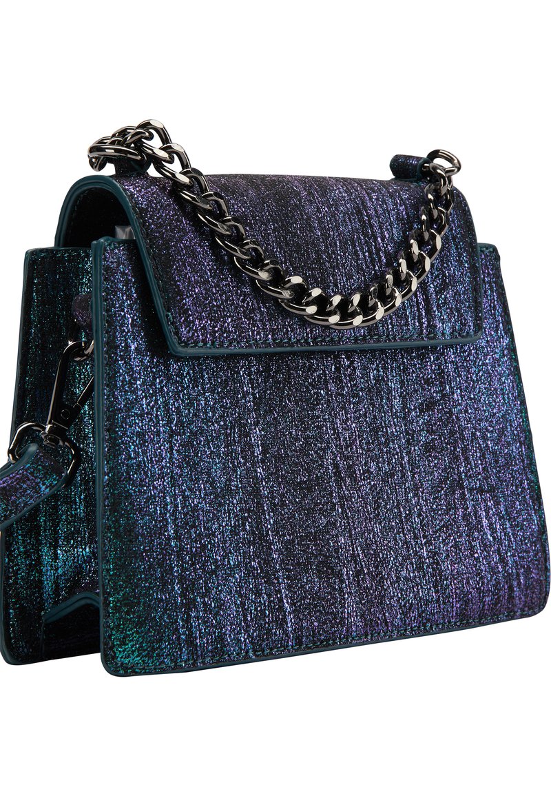 Damen Handtaschen | myMo at night Handtasche flieder multicolor/türkis - VB49987 Damen Handtaschen | myMo at night Handtasche flieder multicolor/türkis - VB49987