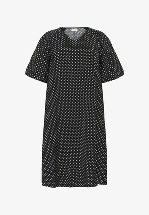 Kaffe Curve Päevakleit - black chalk dot