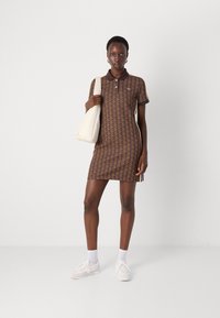 Green Dress Polo Lacoste Femme Ray Women's Slim Fit Monogram Polo Dress Dresses New In Green Dress Polo Lacoste Femme Ray Women's Slim Fit Monogram Polo Dress Dresses New In