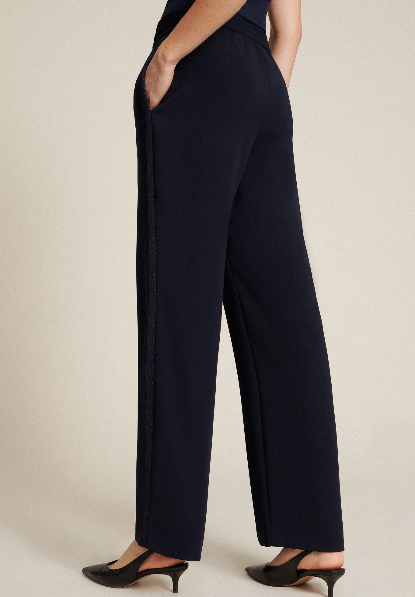 Luisa Spagnoli ALVEARE - Pantaloni - blu - Zalando.it