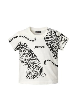T-shirt con stampa - off-white