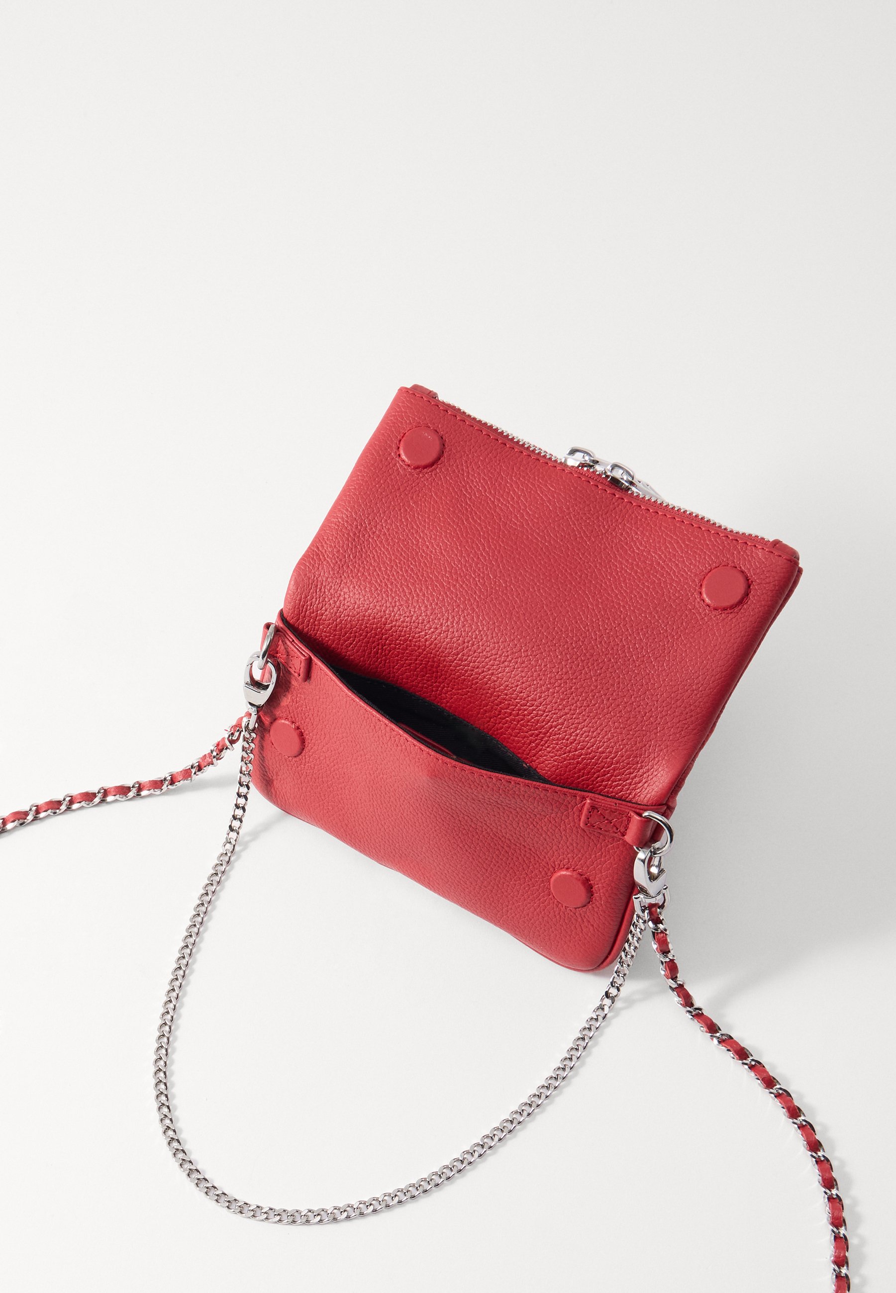 Zadig & Voltaire ROCK NANO CHERRY - Geantă crossbody - power/roșu