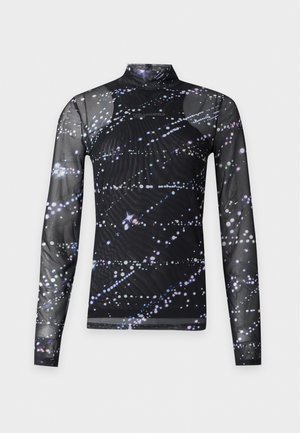 Karl Lagerfeld Jeans, MESH CONSTELLATION PRINT - Блуза с дълги ръкави - glow aop