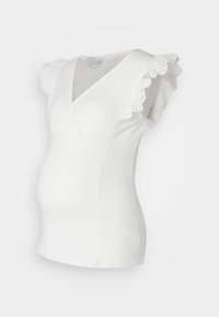 MLMAYA TESS - Camiseta estampada - snow white
