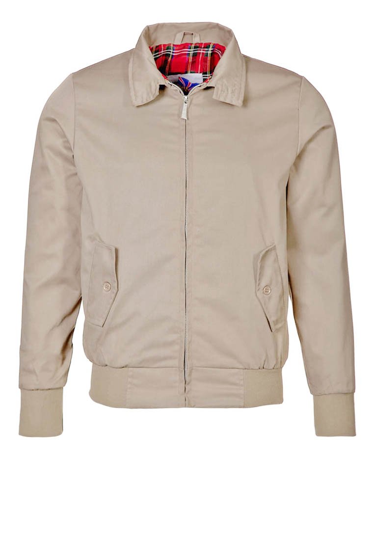Harrington Harrington Bomberjacke Beige Zalando De