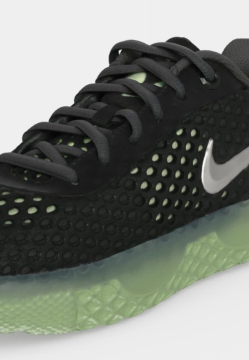 Nike LEBRON WITNESS X KC GS UNISEX - Basketball shoes - black/metallic silver-coloured/barely volt/steam/iron grey — photo 7