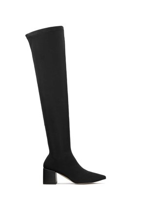 ROWAN - Botas mosqueteras - black