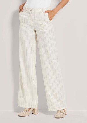 MADELEINE Broek - pearl white   gray