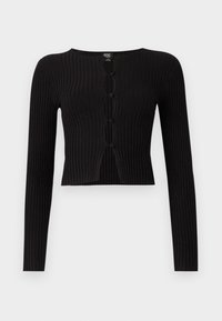 PEYTON BUTTON UP - Vesta na kopčanje - black