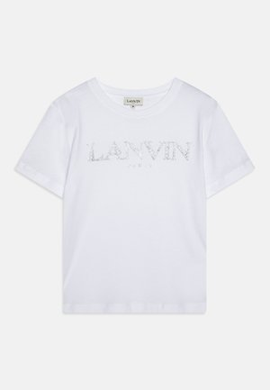 LANVIN SHORT SLEEVES TEE - T-shirt print - white