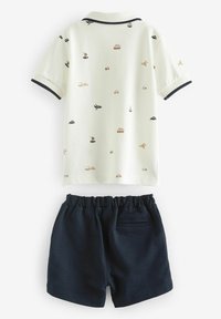 Next ALL OVER SET REGULAR FIT - Šortky - white