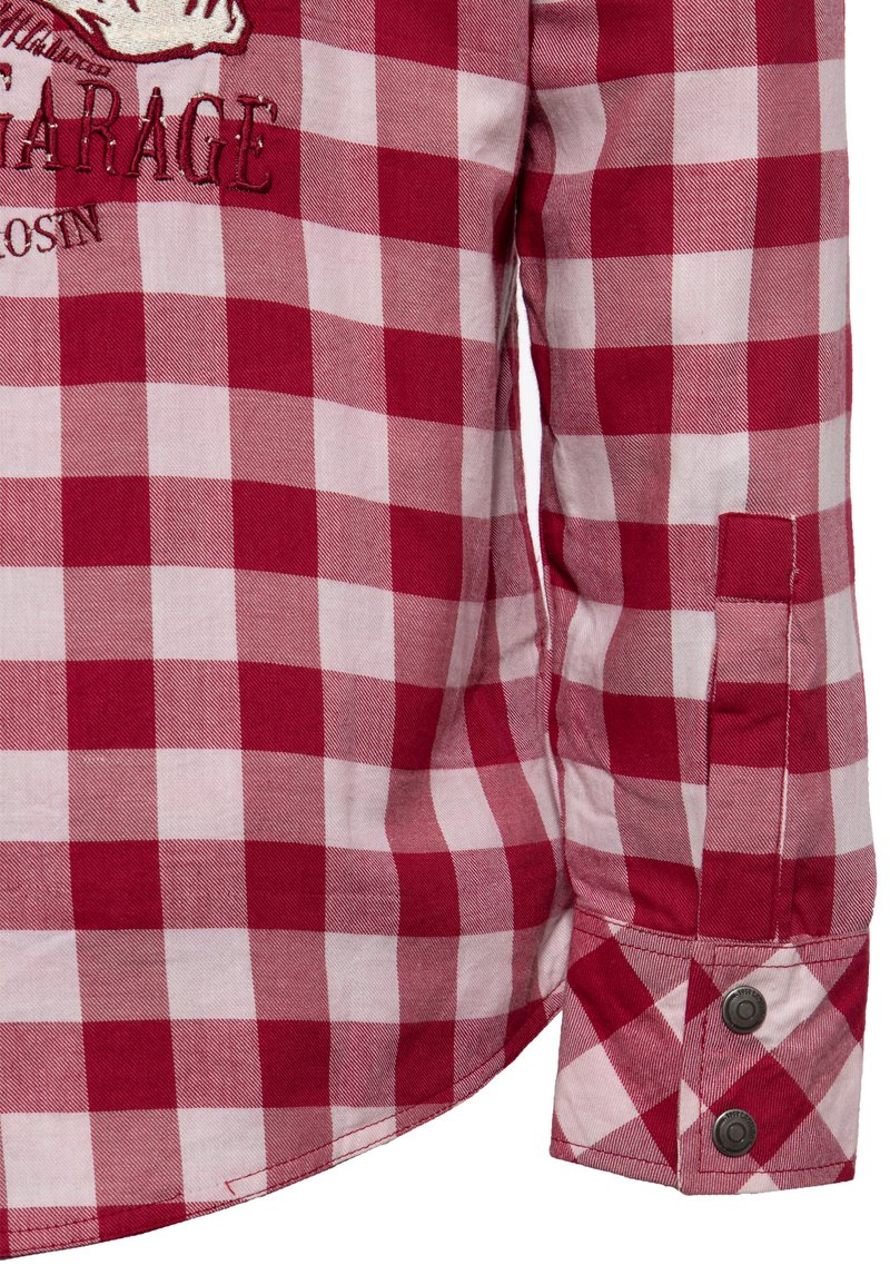Herren Freizeithemden | King Kerosin Hemd rot - UB79220 Herren Freizeithemden | King Kerosin Hemd rot - UB79220