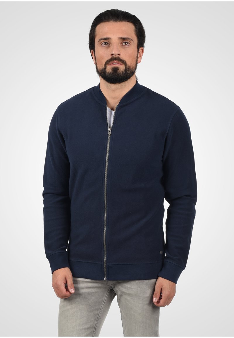Blend BHFRANK - Sweat zippé - navy