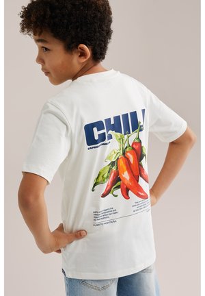 WE Fashion Tričko s potlačou - off-white